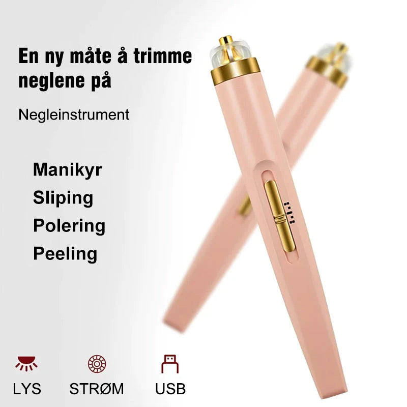 Elektrisk Manikyrsett - Ergonomisk Design | Smertefri Användning