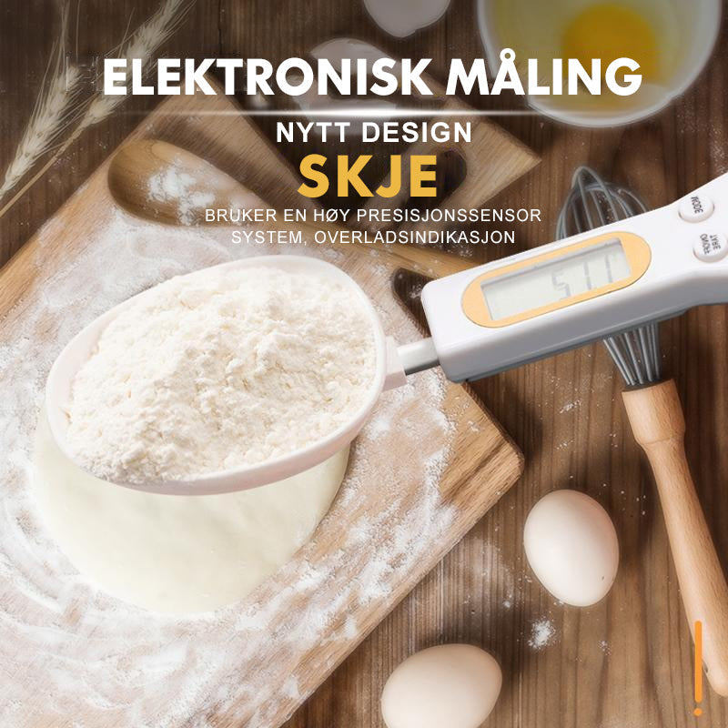Elektronisk måleskje - Hög precision | Kökverktöy