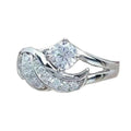 Kvinnor Englens Omfavnelse Ring med Cubic Zirconia