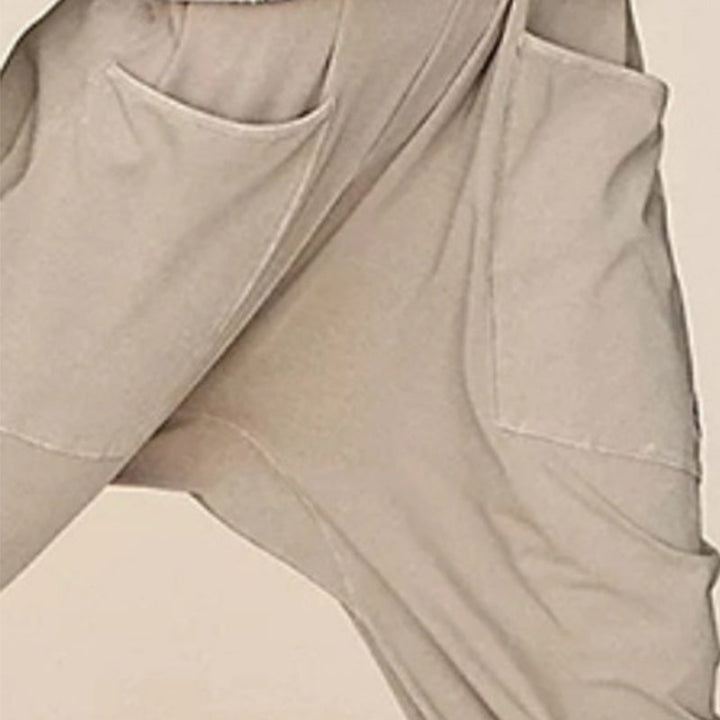 Enkel Jumpsuit med V-hals - Komfort och Stil