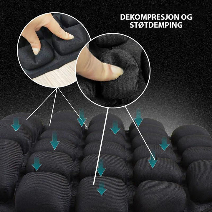 Bekväm Motorsykkel 3D Kudde - Optimal Langdistansekjöring