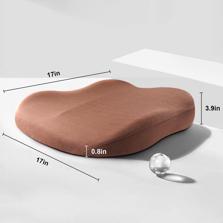 Unisex Ergonomisk Bilsetepute för Optimal Kjörekomfort