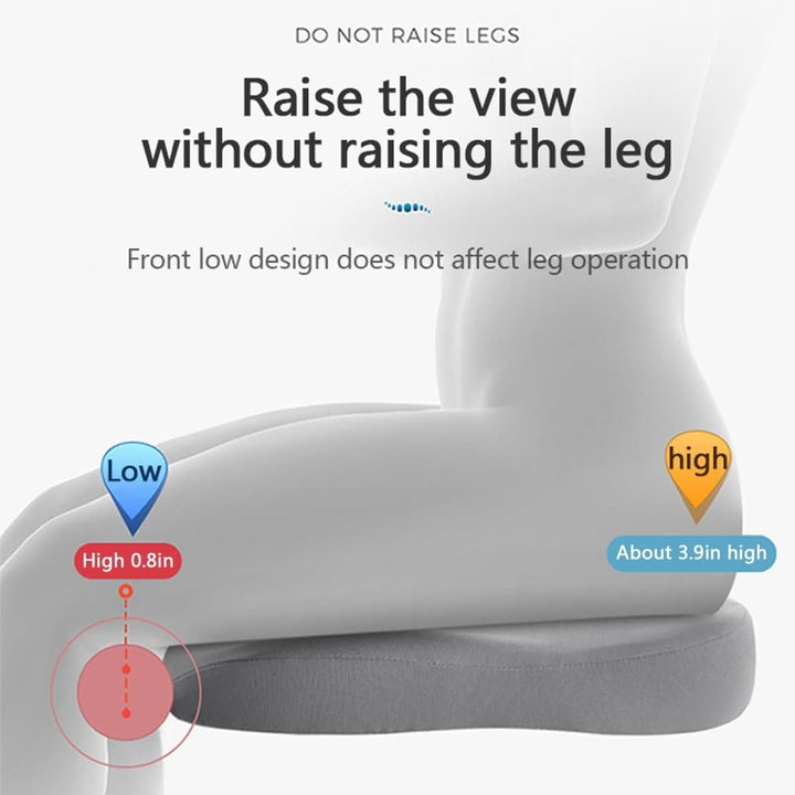 Ergonomisk Bilsetepute för Ökt Komfort och Bättre Sikt