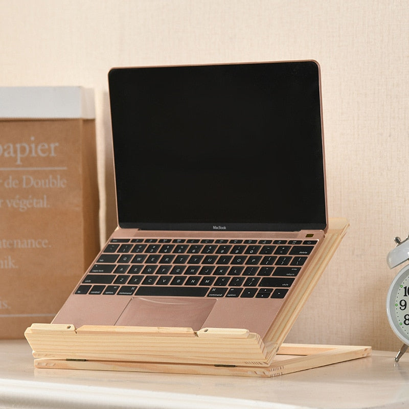 Bokholder för Nettbrett och Laptop med Ergonomisk Design