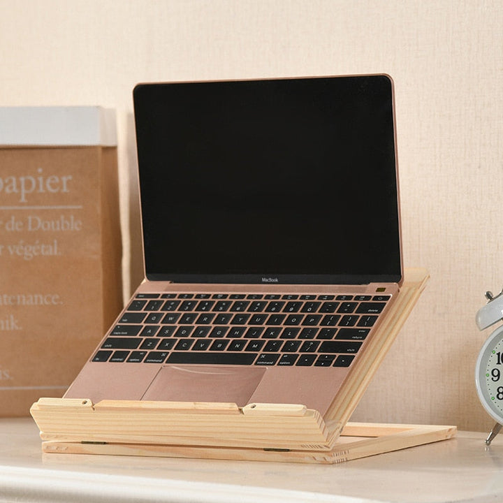 Bokholder för Nettbrett och Laptop med Ergonomisk Design