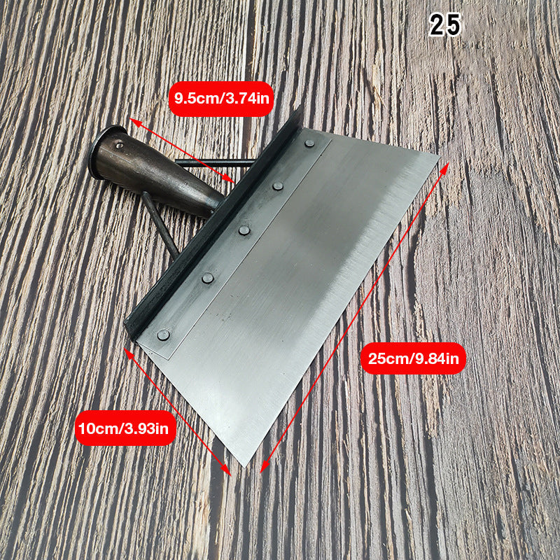 Multifunktionell Rengöringsspade i Rustfritt Stål - Ergonomisk Design