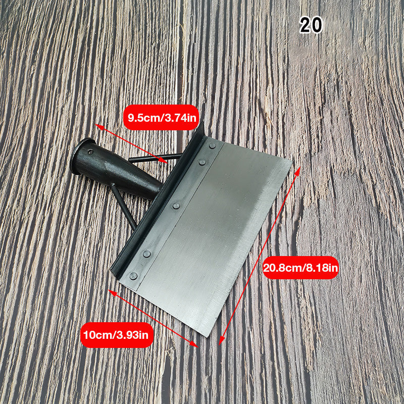 Multifunktionell Rengöringsspade i Rustfritt Stål - Ergonomisk Design