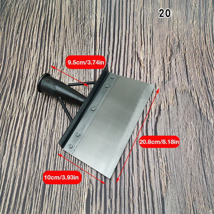 Multifunktionell Rengöringsspade i Rustfritt Stål - Ergonomisk Design