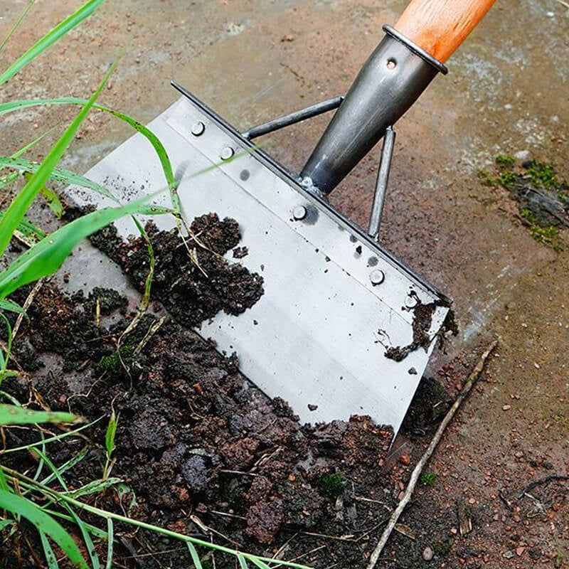 Multifunktionell Rengöringsspade i Rustfritt Stål - Ergonomisk Design
