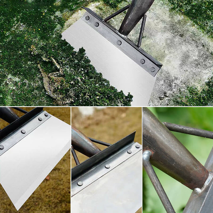 Multifunktionell Rengöringsspade i Rustfritt Stål - Ergonomisk Design