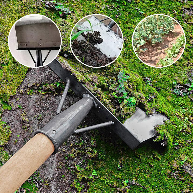 Multifunktionell Rengöringsspade i Rustfritt Stål - Ergonomisk Design