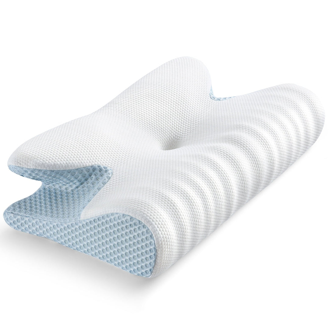 Bekväm Nakkepute i Memory Foam - Stöd för Bättre Sövn
