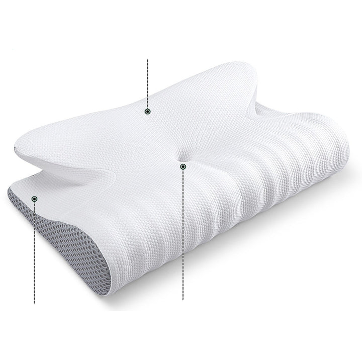 Bekväm Nakkepute i Memory Foam - Stöd för Bättre Sövn