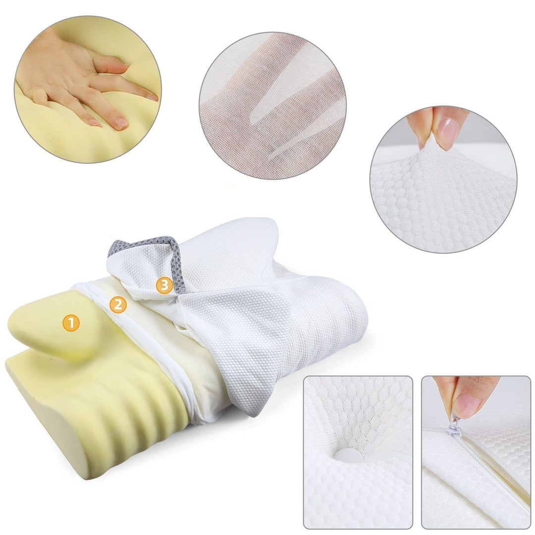 Bekväm Nakkepute i Memory Foam - Stöd för Bättre Sövn