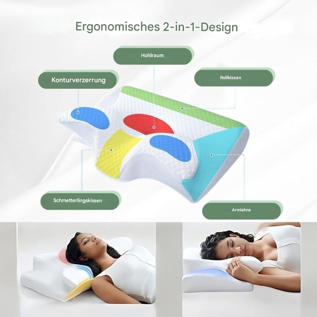 Ergonomisk Kudde för Optimal Nakkestötte och Forbedret Sövn