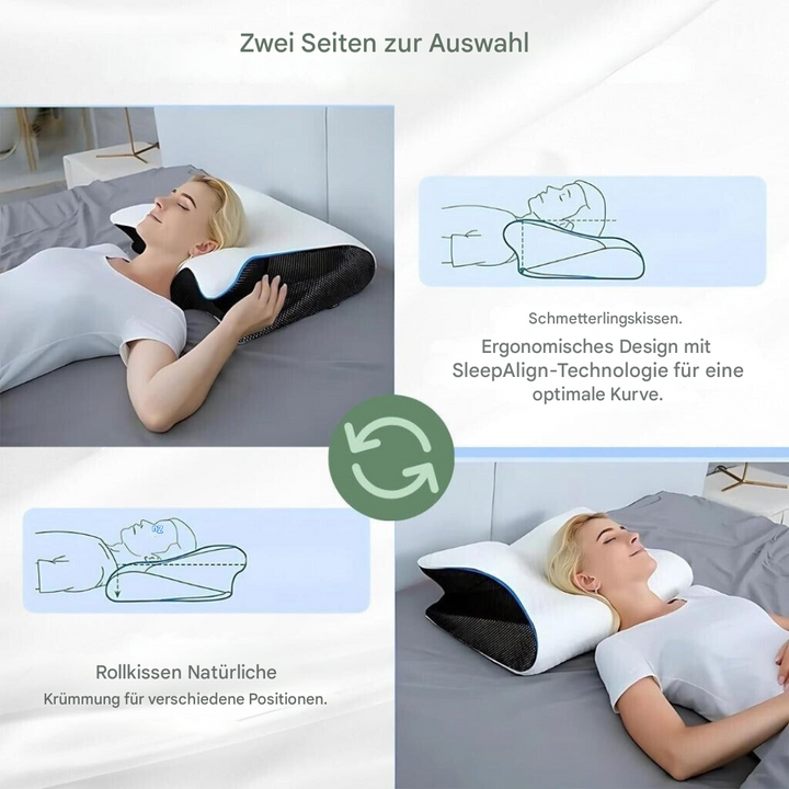 Ergonomisk Kudde för Optimal Nakkestötte och Forbedret Sövn