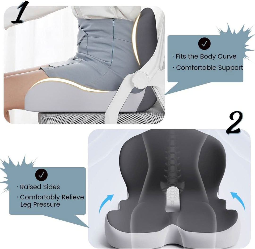 Ergonomisk Sittepute – Optimal Komfort för Vardag och Resa