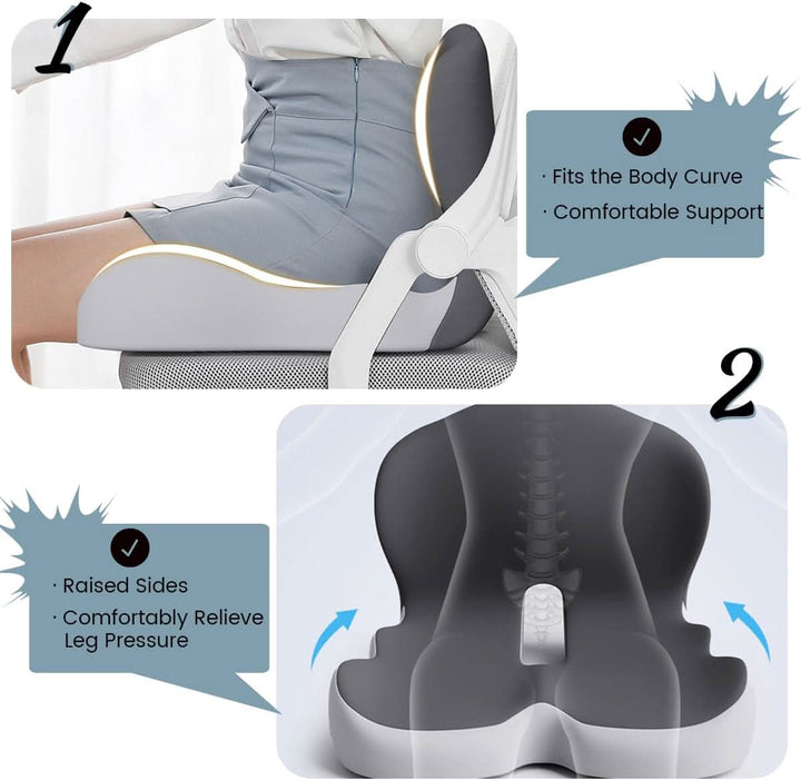 Ergonomisk Sittepute – Optimal Komfort för Vardag och Resa