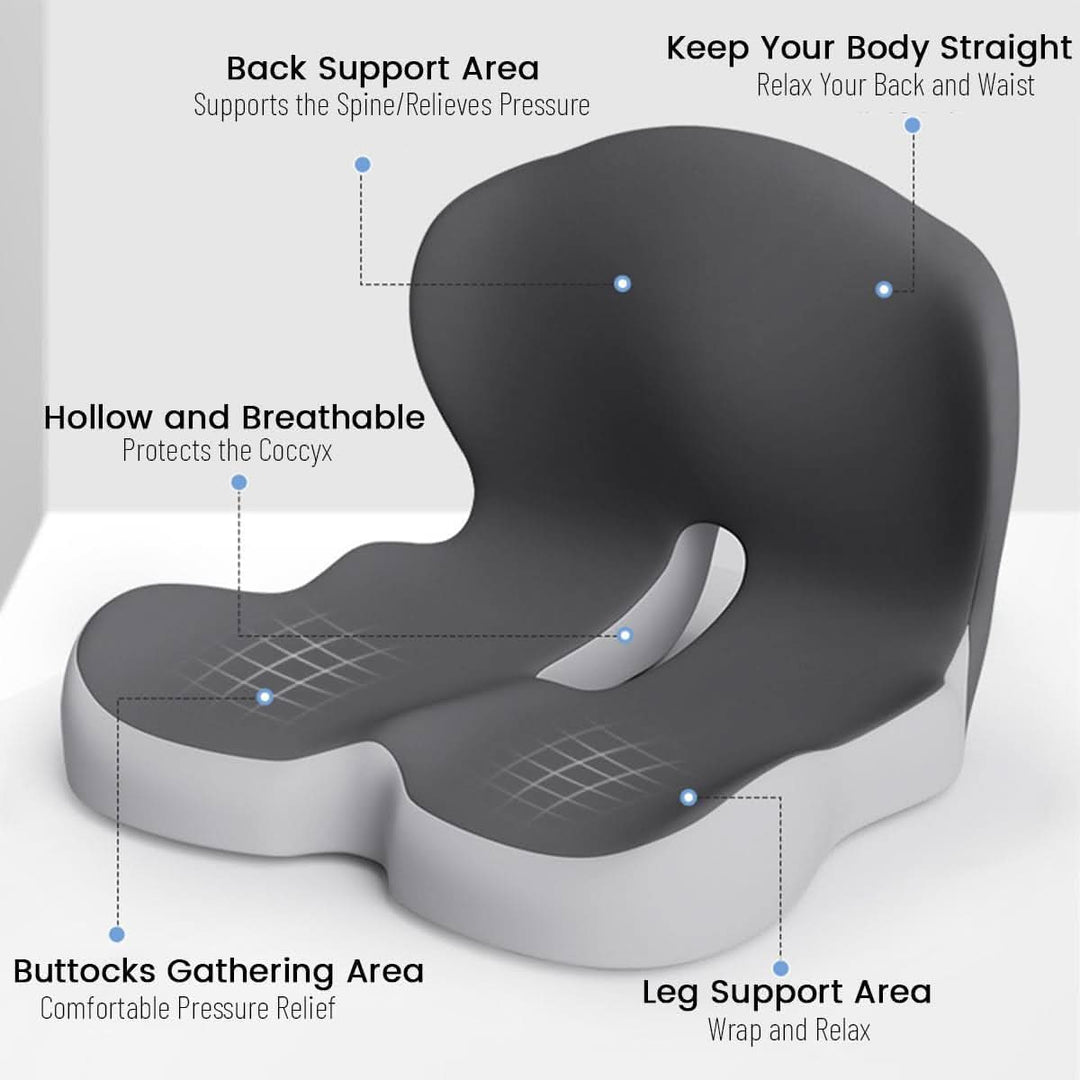 Ergonomisk Sittepute – Optimal Komfort för Vardag och Resa