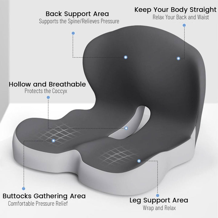 Ergonomisk Sittepute – Optimal Komfort för Vardag och Resa