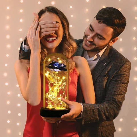 Evighetsrose Galaxy Dome – Romantisk LED-belysning