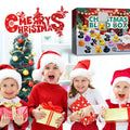 Adventskalender för barn - 24 gummi-ender med juletema