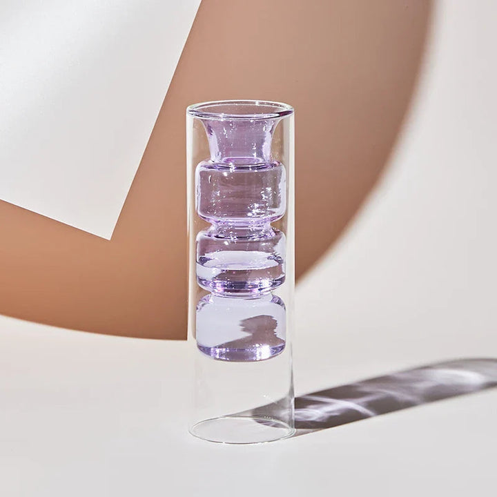 Färgglad Glassvase med Skandinavisk Design