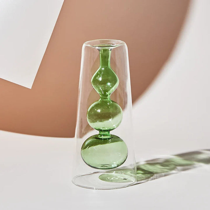 Färgglad Glassvase med Skandinavisk Design