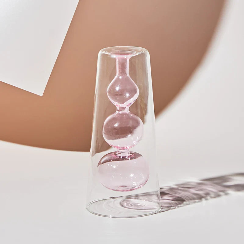 Färgglad Glassvase med Skandinavisk Design