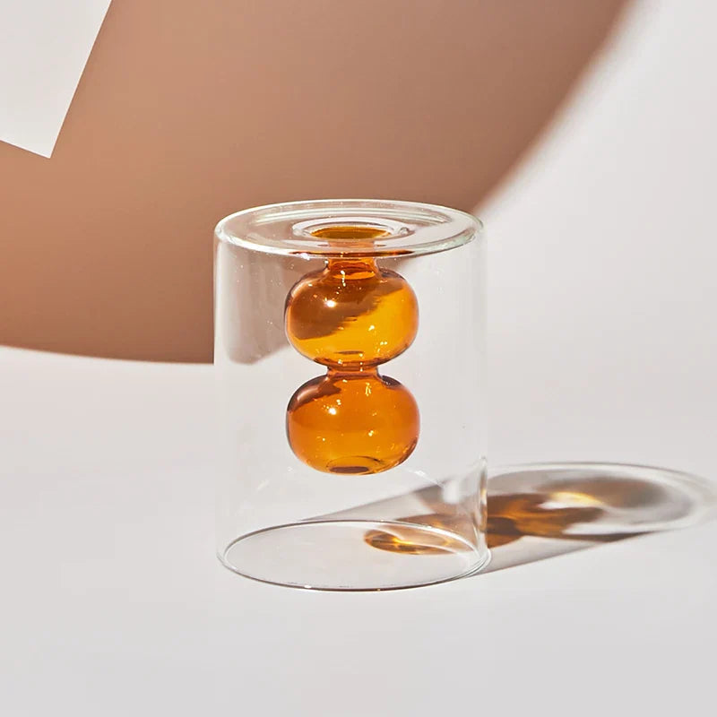 Färgglad Glassvase med Skandinavisk Design