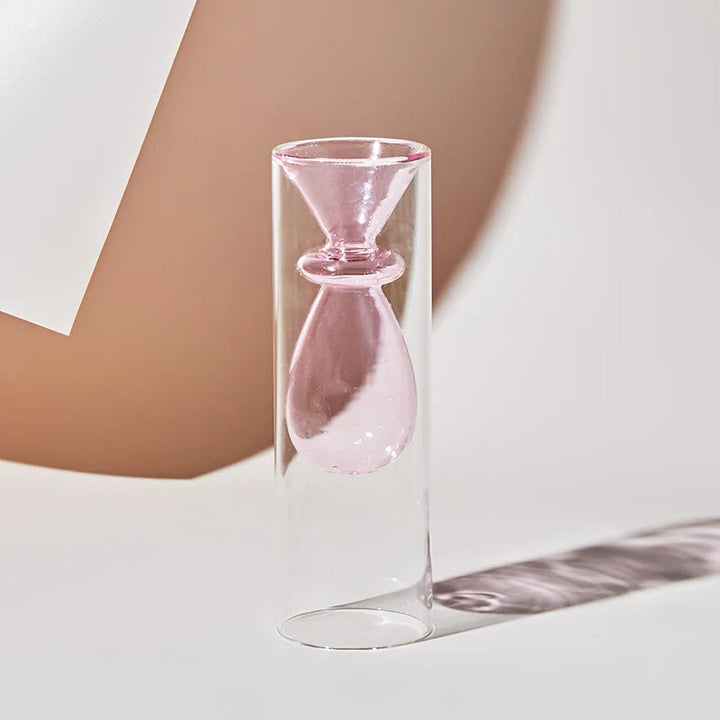 Färgglad Glassvase med Skandinavisk Design