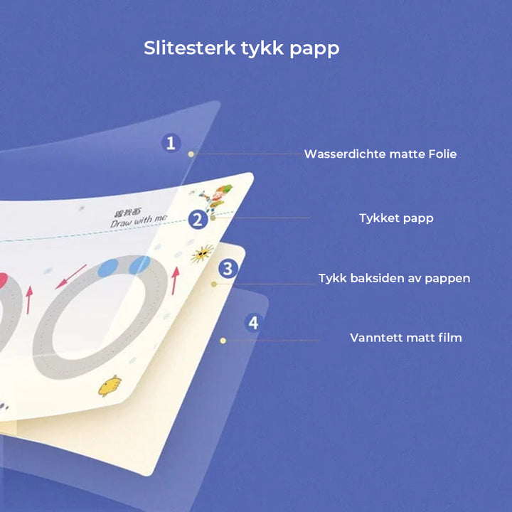 Magisk Arbeidsboksett för Barn - Läring och Kreativitet