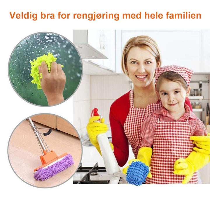 FunClean Mop Tofflor – Slitstark och Vaskbar Mopplösning