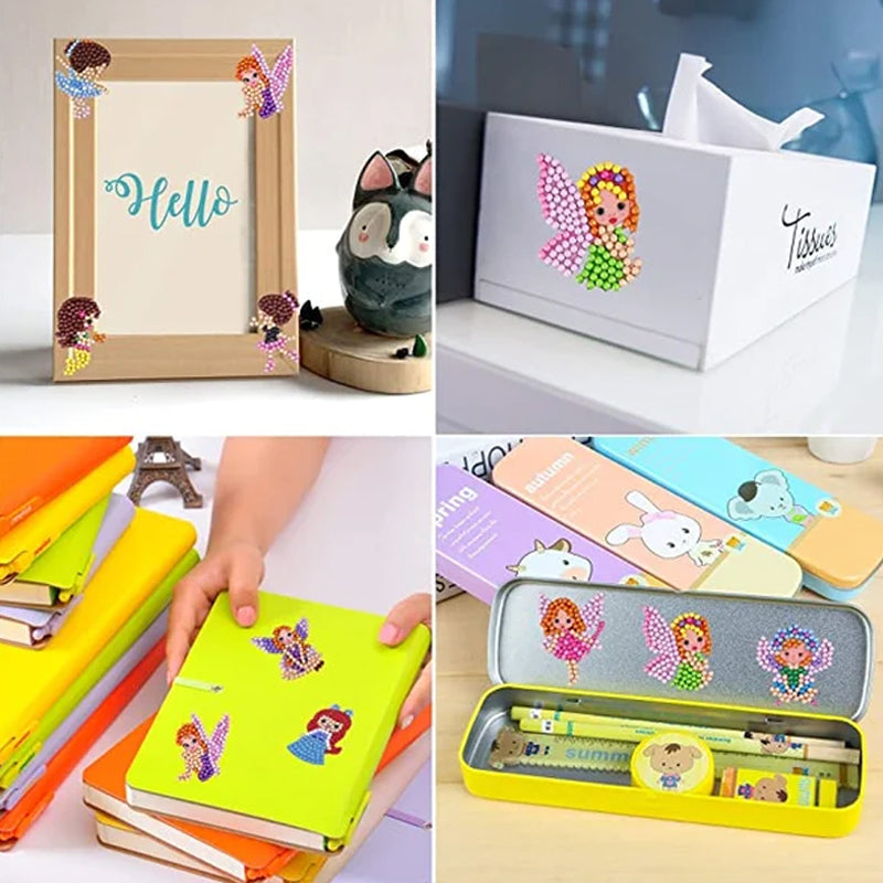DIY Diamantmaling för Barn | Kreativa Malerier | Trygg Gåva