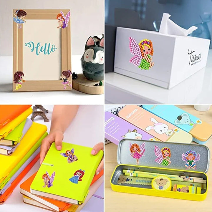DIY Diamantmaling för Barn | Kreativa Malerier | Trygg Gåva