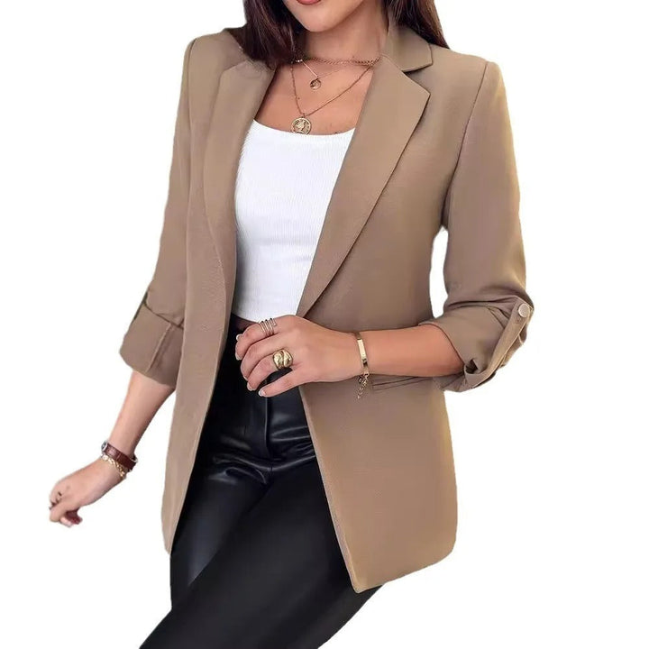 Figurnär Cardiganblazer för Kvinnor – Elegant och Mångsidig Stil