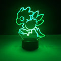 Final Fantasy 3D Bordslampa - Optisk Illusjon Nattlys