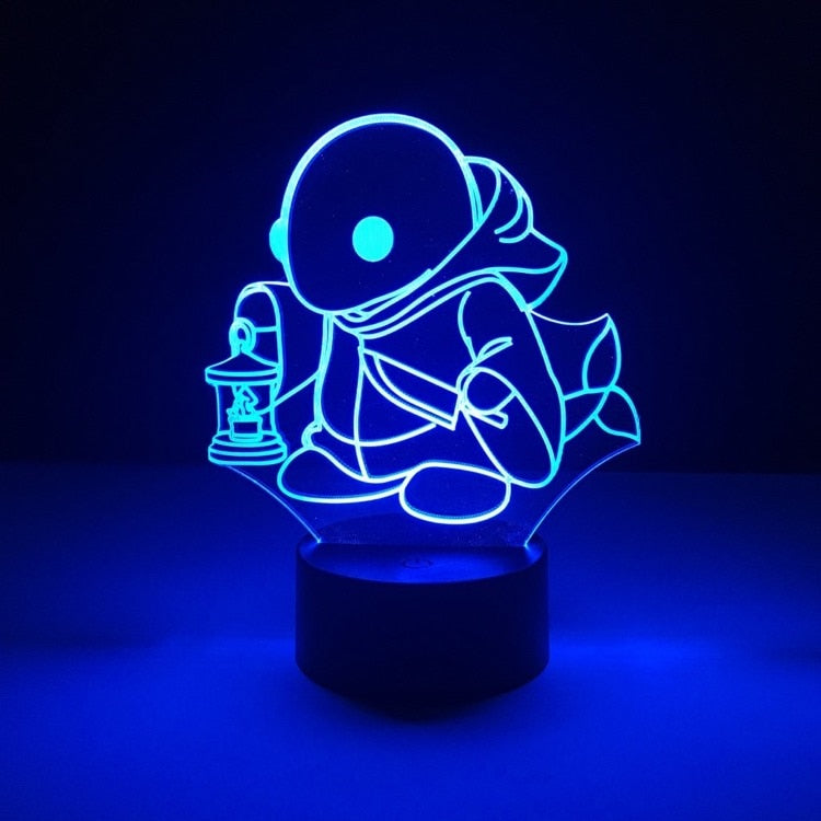 Final Fantasy 3D Bordslampa - Optisk Illusjon Nattlys