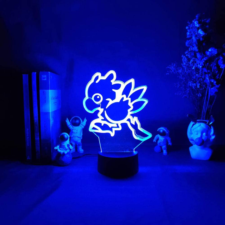Final Fantasy 3D Bordslampa - Optisk Illusjon Nattlys