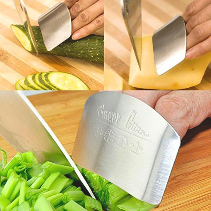 Rustfritt Stål Fingerbeskytter - Hög Kvalitet | Säkerhet i Köket