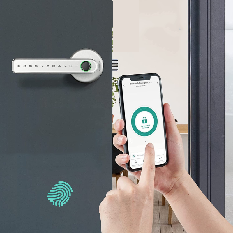 Elektronisk Romlås med Fingeravtryck