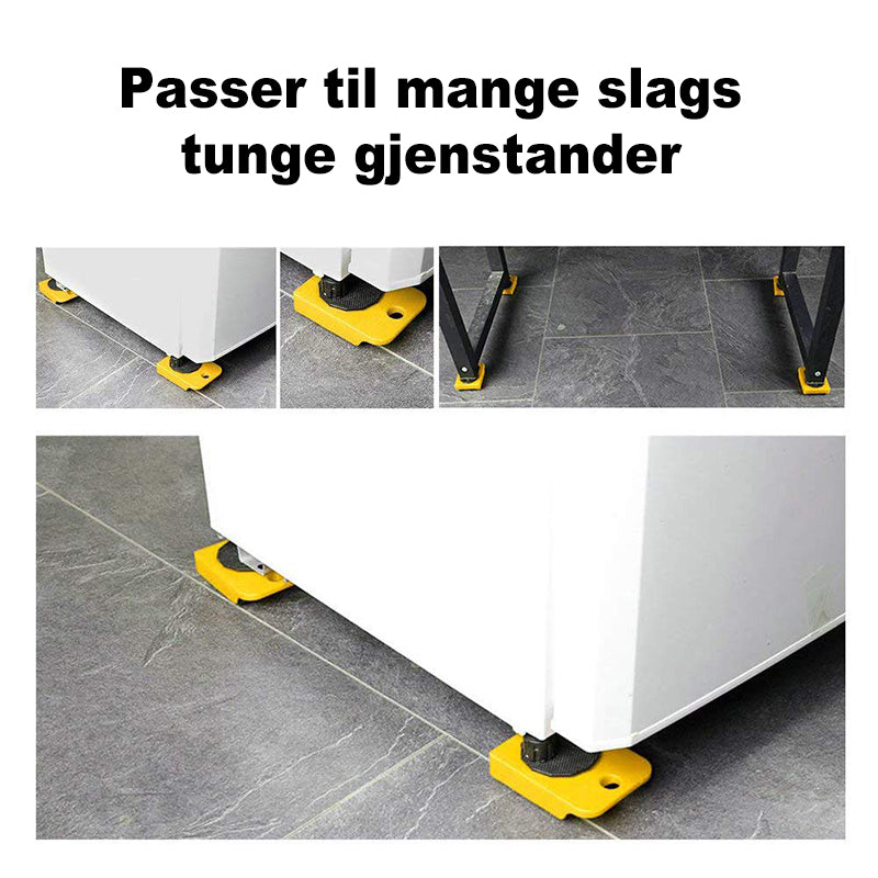 Flyttemöbelsett - 4 Deler - Enkel Möbelbevegelse