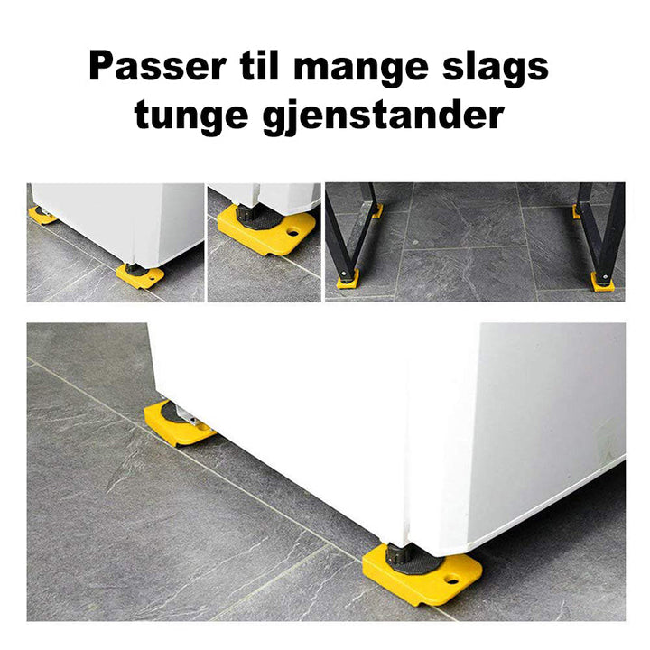 Flyttemöbelsett - 4 Deler - Enkel Möbelbevegelse