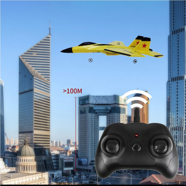 Fjernstyrt kampflymodell för barn och vuxna