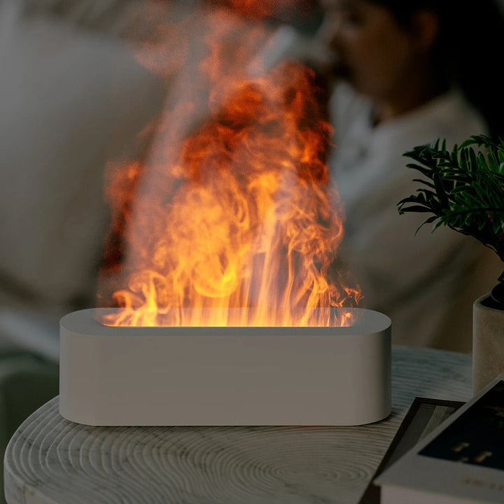Flamme Luftfukter och Aromadiffusor – För En Mysig Atmosfär