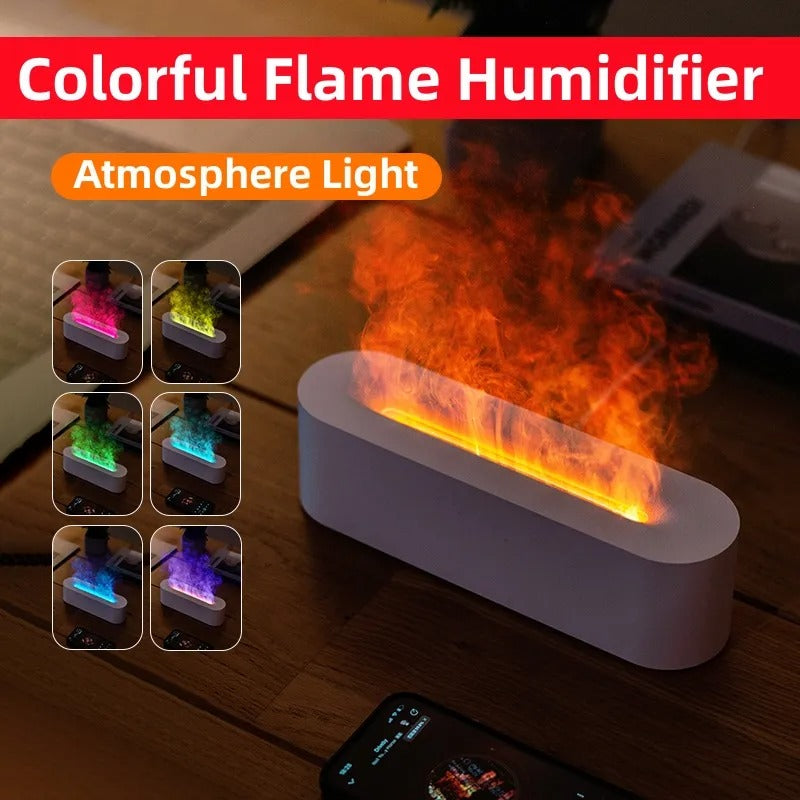 Flamme Luftfukter och Aromadiffusor – För En Mysig Atmosfär