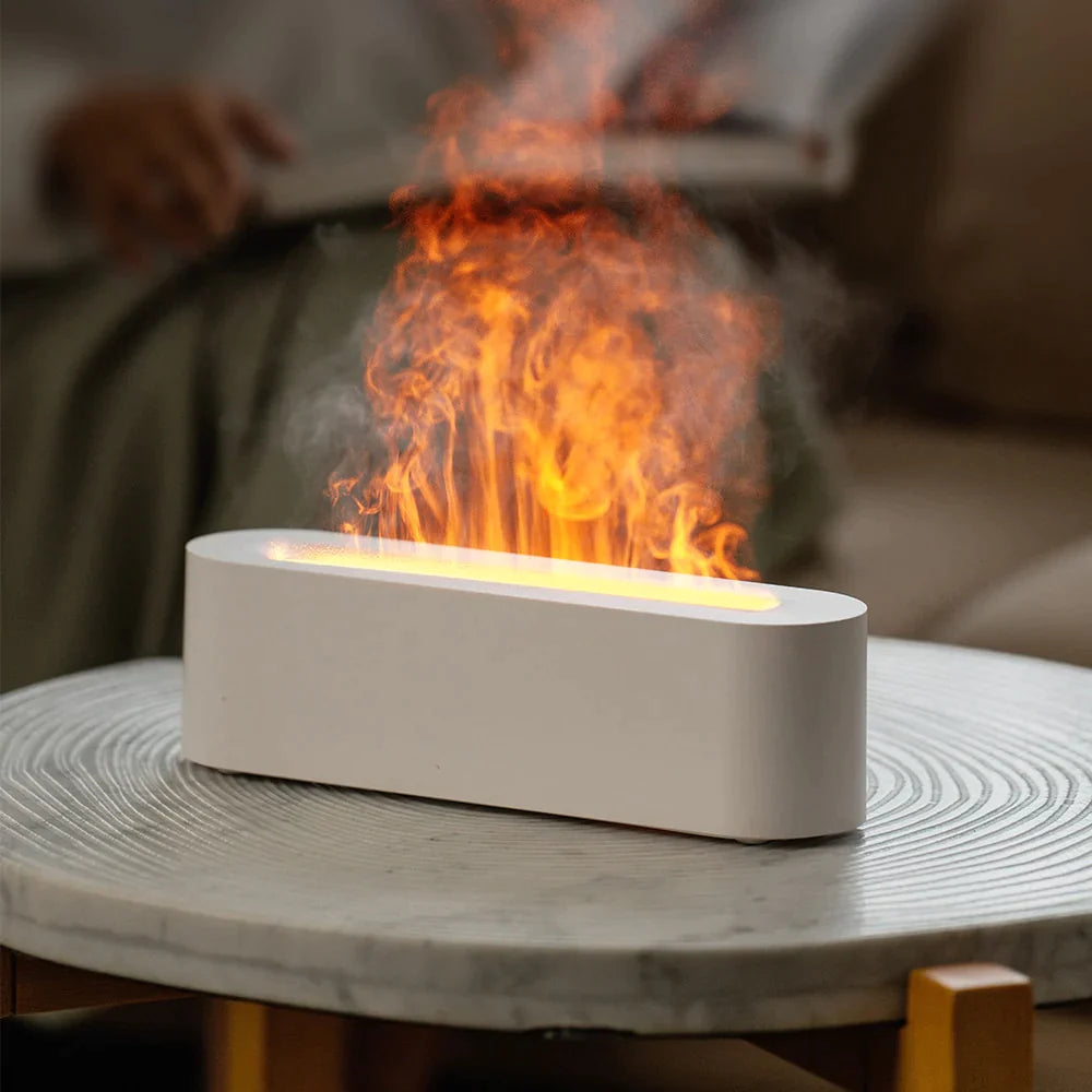 Flamme Luftfukter och Aromadiffusor – För En Mysig Atmosfär