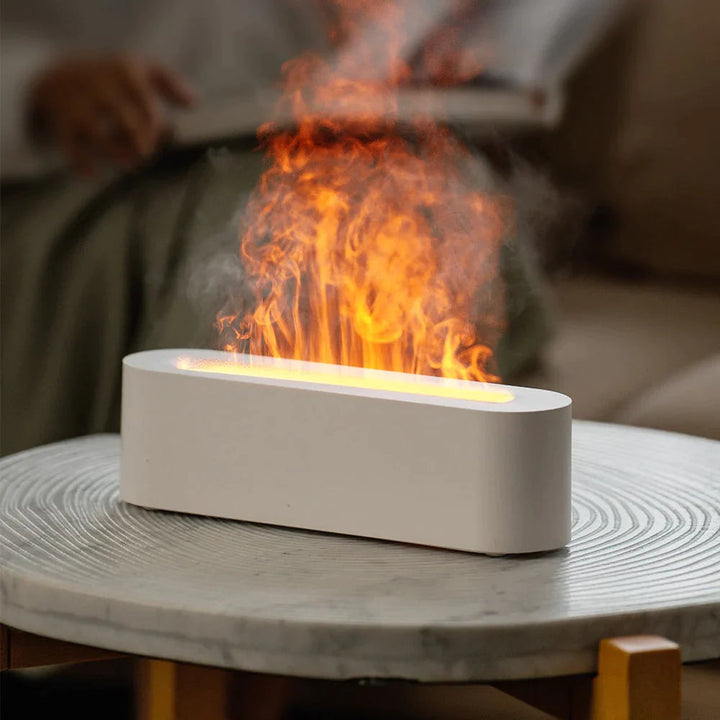 Flamme Luftfukter och Aromadiffusor – För En Mysig Atmosfär