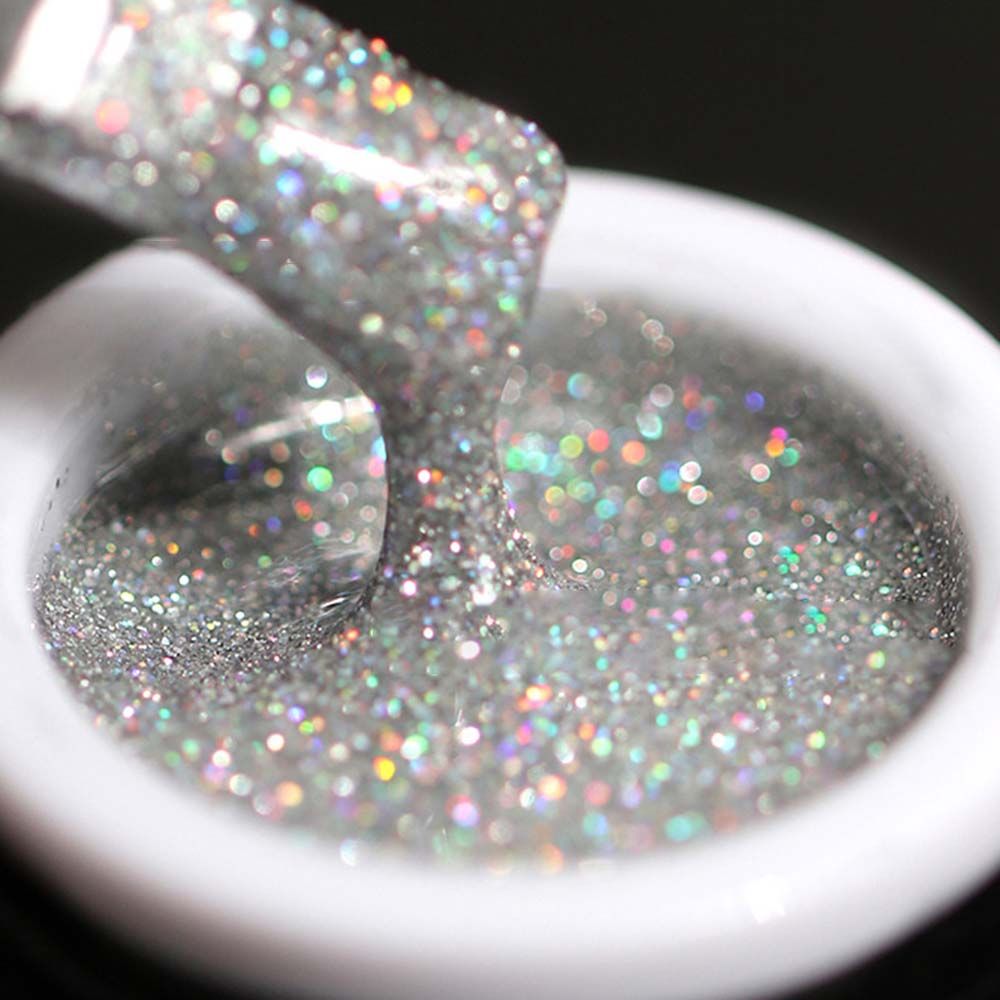 Glittrande Refleks Gel Neglelakk för Trendig Negler