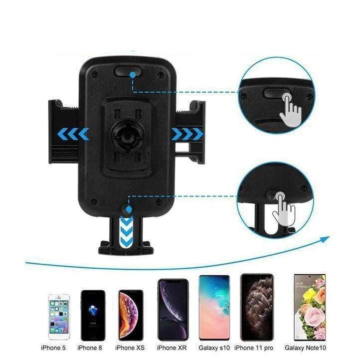 Flexibel Bilkoppholder med Telefonfeste – Stabil &amp; Justerbar för Bil